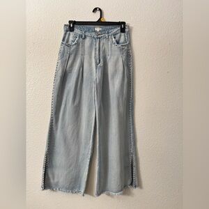 POL Light Blue Flare Jeans